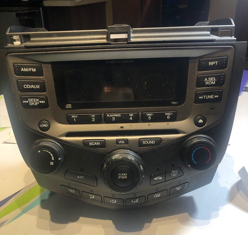 2004 - 2007 HONDA ACCORD RADIO STEREO 