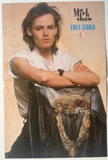 MARK SHAW / THEN JERICO - UK Magazine centrefold poster