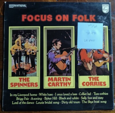 Various Focus On Folk Vinyl Record VG+/VG 6382110 1st Press