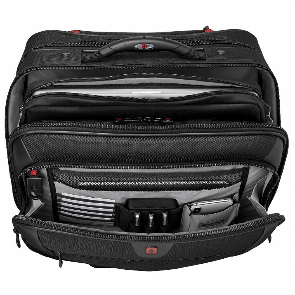 Wenger Patriot Wheeled Business Case With Removable Laptop