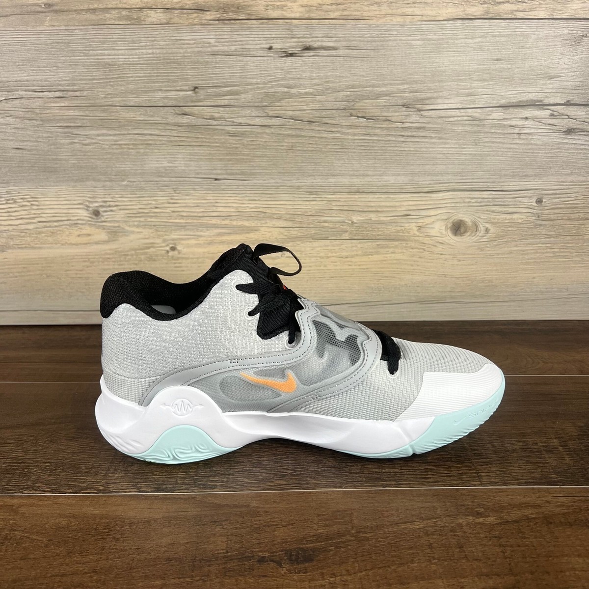 Nike KD Trey 5X Wolf Grey Mens size 13 White Barely Volt  display picture 1