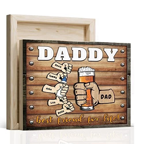 dazella 3D Print Customized Fathers Day Gift from Daughter | eBay