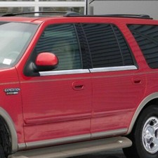 2003-2010 Ford Explorer07-10 Sport Trac 4pc Window Sill Trim Accent Overlay 2003-2010 Ford Explorer07-10 Sport Trac 4pc Window Sill Trim Accent Overlay
