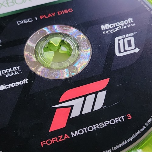 Forza Motorsport 3 Xbox 360 CIB, include manuale, testato e funzionante - Foto 10 di 24