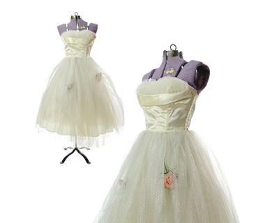 50s fit and flare dress