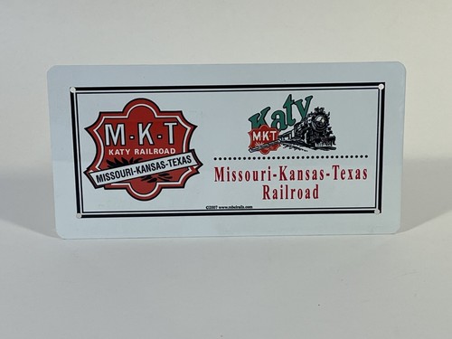 M-T-K 4 Zoll mal 8 Zoll Eisenbahnschild, Bin SH - Bild 1 von 3