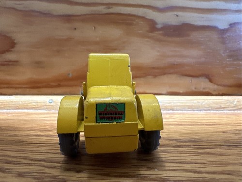 MATCHBOX BULLDOZER, POWER SHOVEL, EXCAVATOR, DUMP TRUCK 4 PIECE BUNDLE VINTAGE - Picture 10 of 18