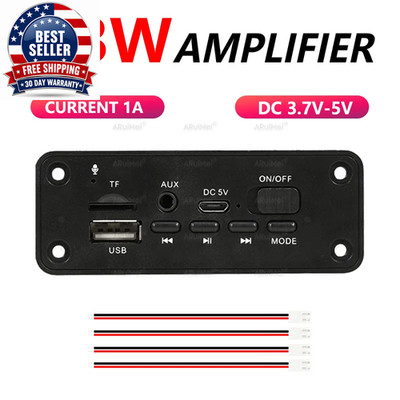2X3W Mini Stereo Audio Amplifier Board with PBC Case DC 3.7-5V for Fiio Ampero I