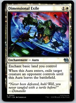 Dimensional Exile U Teenage Mutant Ninja Turtles 4 NM