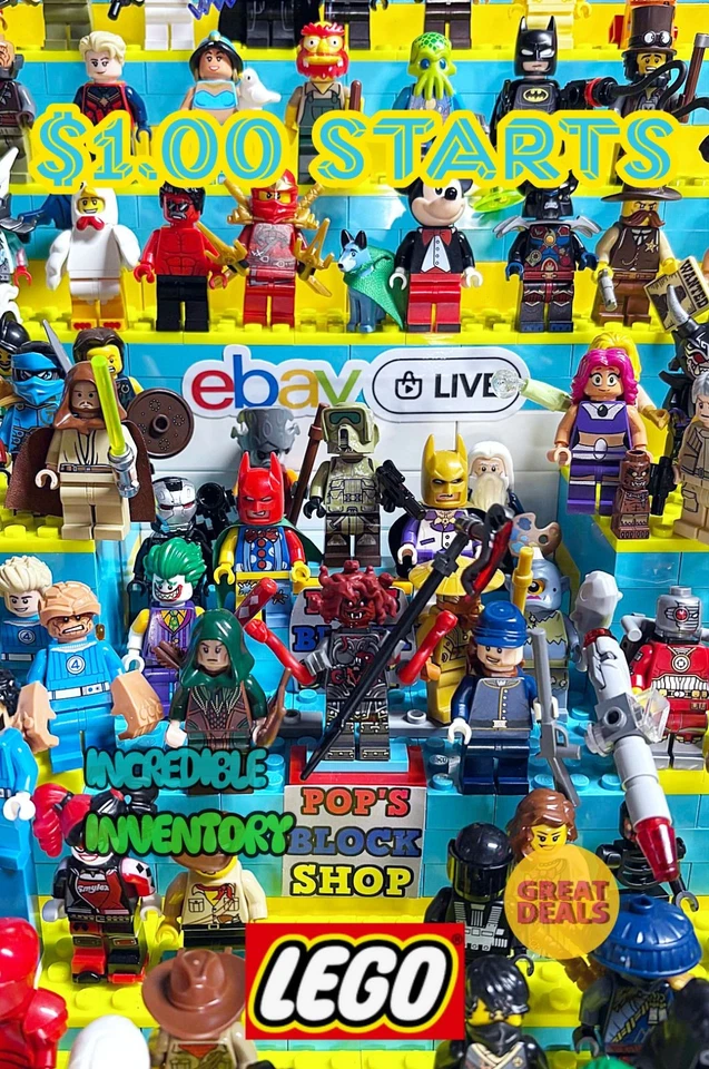 $1.00 Starts SO MUCH AMAZING LEGO STOCK : Come and GET IT!
