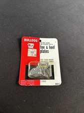 Vintage BULLDOG Toe & Heel Plates Size 0 BL0-2