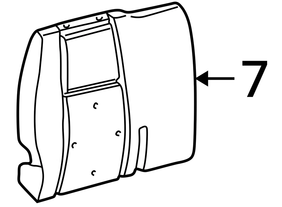 SE ADAPTA A PONTIAC AZTEK PAD 2001-2005 88895028 - NUEVO OEM 88895028 Foto 3 de 3