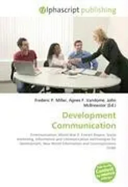 Development Communication Frederic P. Miller (U. A.) Taschenbuch Englisch 2026-image