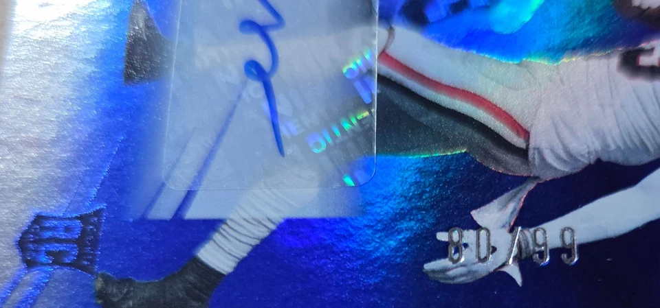 KAMARI LASSITER ~~~ (#'d  sp  /99)  ROOKIE AUTOGRAPH ~~~ 2024 panini prestige - Image 2 of 3