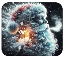 CHRISTMAS HOLIDAY THEMED MOUSEPAD MOUSE PAD THICK 9" X 7"