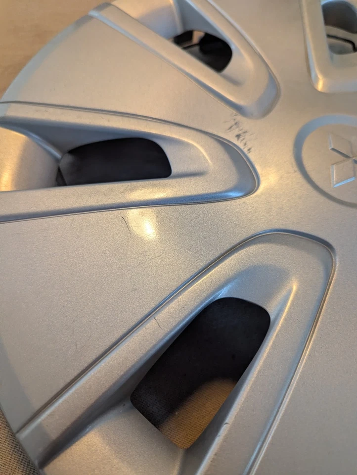 Wheel Cover Hub Cap Mirage 2014 2015 2016 Genuine Mitsubishi OEM Part! - Image 3 of 4