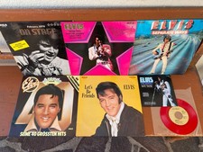 !!! ELVIS Sammlung 7x VINYL – rotes Vinyl !!!