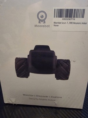 Moorebot Scout Wi-Fi Indoor AI-Powered Smart Mobile Robot Camera
