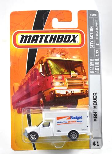 Matchbox City Action MBX Mover alquiler económico 1/64 2008 #41