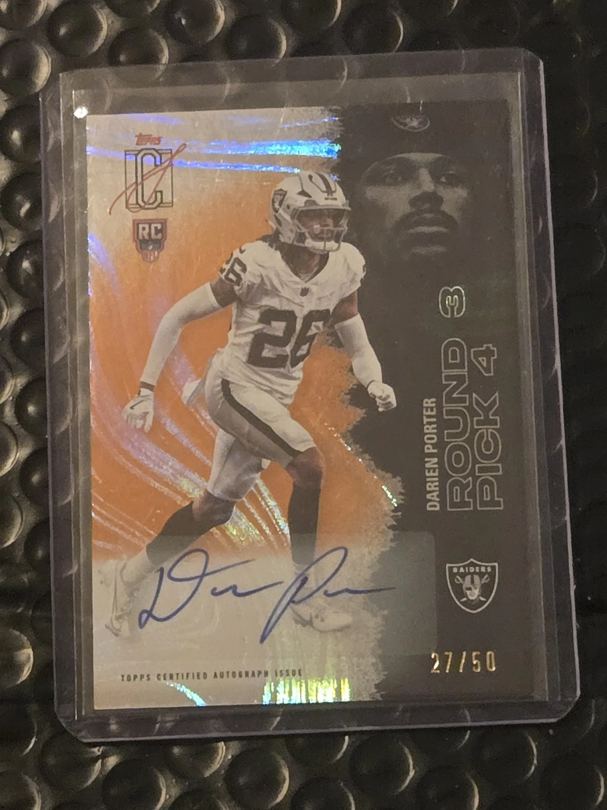 2025-26 Chrome Sapphire Darien Porter #RA-DP Gold /50