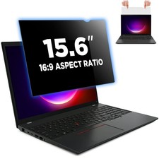 15.6 Inch Privacy Screen Filter for 16:9 inch Widescreen 16:9 , Black