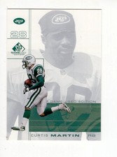 2001 SP Game Used Curtis Martin (HOF) #63 NY Jets Free Shipping