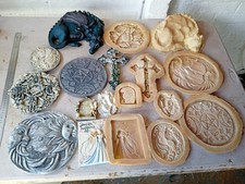 9 Fantasy , Fairy, Dragons,Wiccan Latex Moulds, New,easy To Make