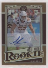 2021 Panini Legacy Rookies Premium Penmanship Bronze /100 Samuel Cosmi Auto n0c