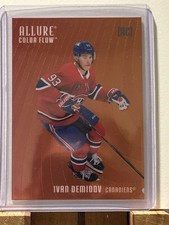 Upper Deck Allure Color Flow Red-Orange CF-22 Ivan Demidov Canadiens 2025-26