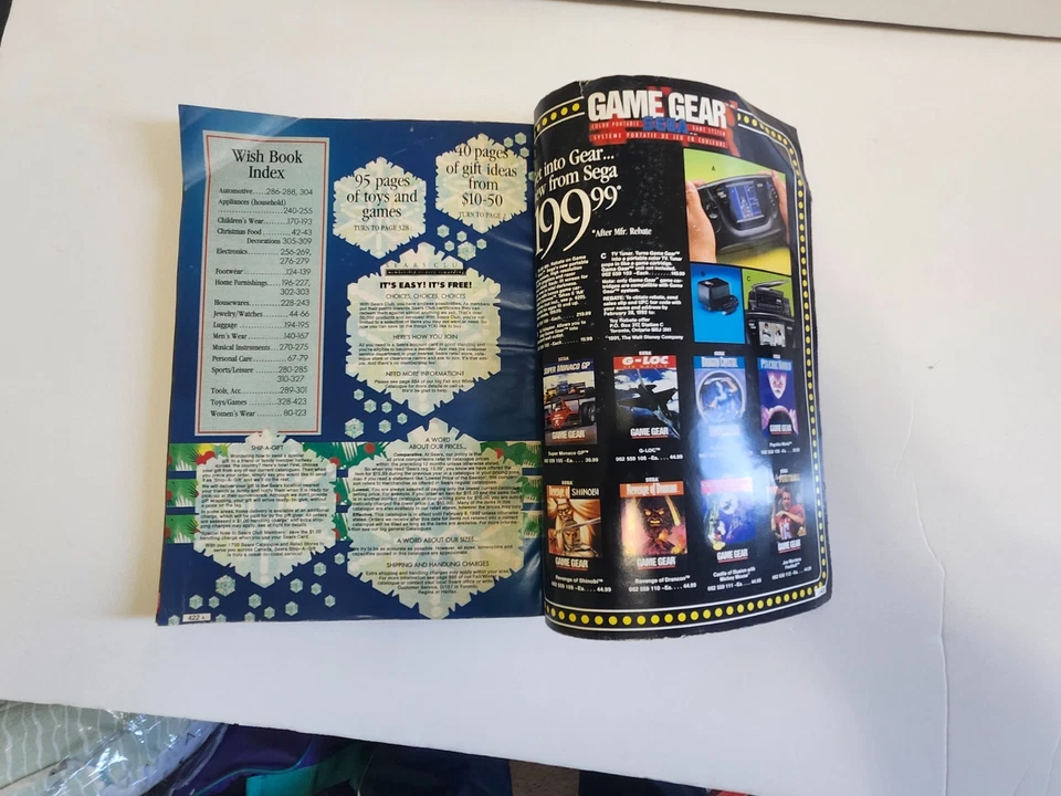 VINTAGE 1991 SIMPSONS SEARS CHRISTMAS WISH BOOK CATALOG WISHBOOK RARE - Image 4 of 4