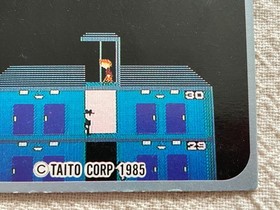 Elevator Action Menko Mini Card 290 Family Computer Amada Nintendo Game Japan