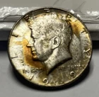 1969-D Kennedy Half Dollar 40% Silver - AU About Uncirculated.