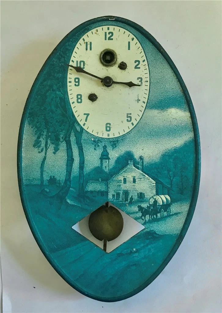 Collectible Wall Clocks Lux 1920-1949 Time Period Manufactured for