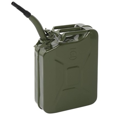 New Fuel Can 5 Gal 20L Gasoline Fuel Can Metal Gas Tank