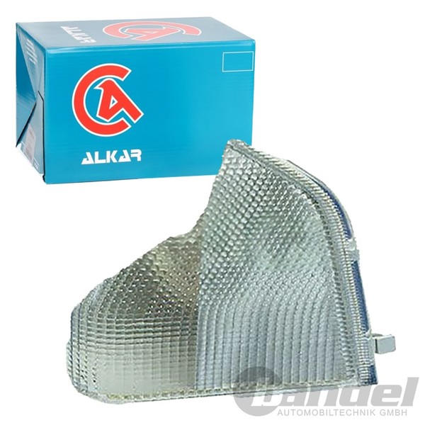 Alkar Blinker Weiß Mit LampentrÄGer Vorne Rechts Passend FüR CitroËN BX |1902352-image