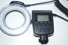 Anneau Lumineux Macro LED pour Appareils Photo Reflex Numériques