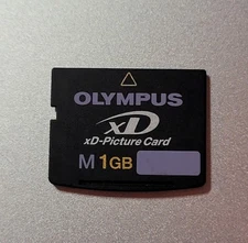 Olympus XD Picture Card M 1GB Camera Memory Card (Fits Fujifilm) TESTED