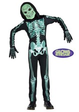 Boy's Glow in the Dark Skeleton Costume