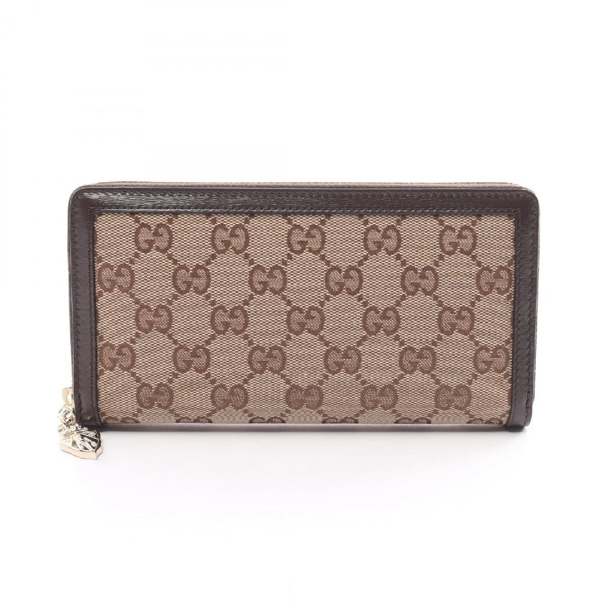 Gucci Luce GG toile GUCCI toile ronde portefeuille long GG toile suprême femmes s
