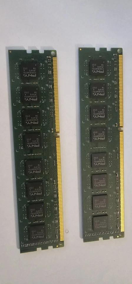 2 PNY 64D0JKHHJ 8GB DIMM PC3-12800 1600mhz Computer RAM - Image 3 of 4