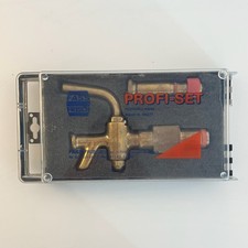 Zapfhahn Feststellhahn / Fass-Frisch Profi-Set / Messing / Händler