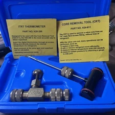 C&D Valve Superheat Temperature Kit with Core Remover and Thermometer