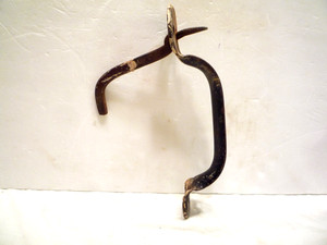 Vintage Metal 2 piece Thumb Latch & Door Handle - through door design, barn/shed