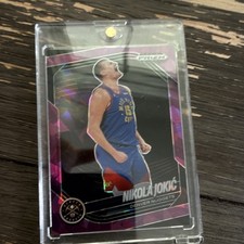 Panini Prizm Black Nikola Jokić Purple Ice Prizm #43 Denver Nuggets /149