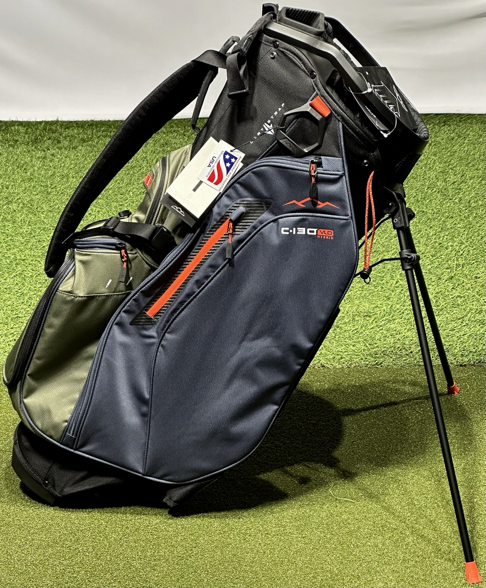 Sun Mountain C130 VLO Hybrid Stand Golf Bag 15-Way Divider Black