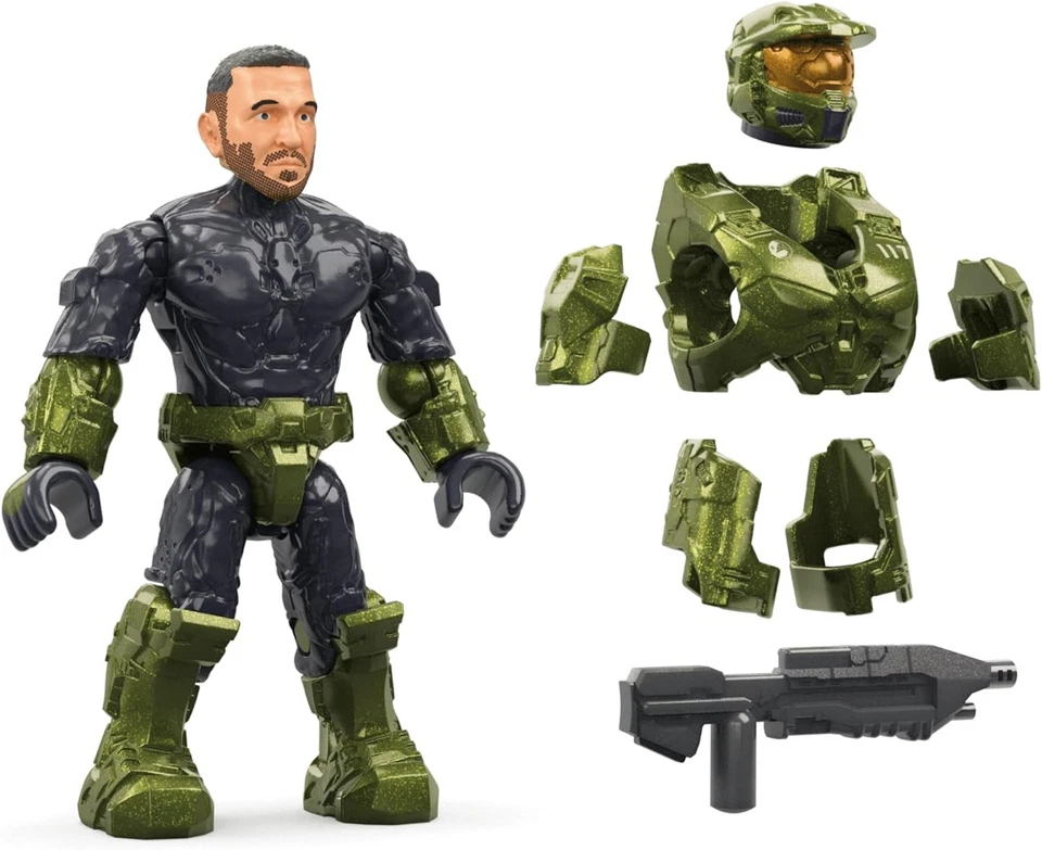 MEGA Halo The Series Vehicle Building Toys Set, FLEETCOM Warthog ATV with 469pcs - Image 3 of 4