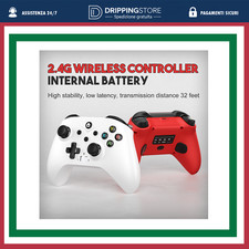 GAMEPAD WIRELESS XBOX ONE & SERIES S/X COMPATIBILE CON PC – DUAL VIBRA/ SIX AXIS