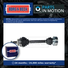 Drive Shaft Front Left BDS1498 Borg & Beck Driveshaft 6Q0407271DP 6Q0407451QX