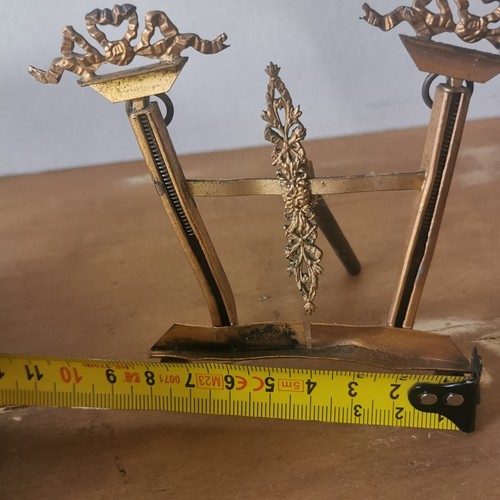 Antique Louis XVI style double photo door frame in gold metal / ref A341 - Picture 8 of 9