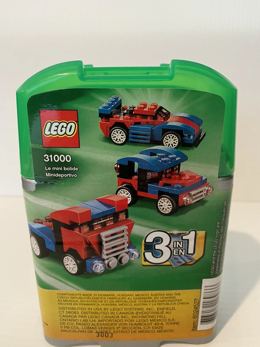 LEGO CREATOR Mini Speeder 31000 3 in 1 eBay